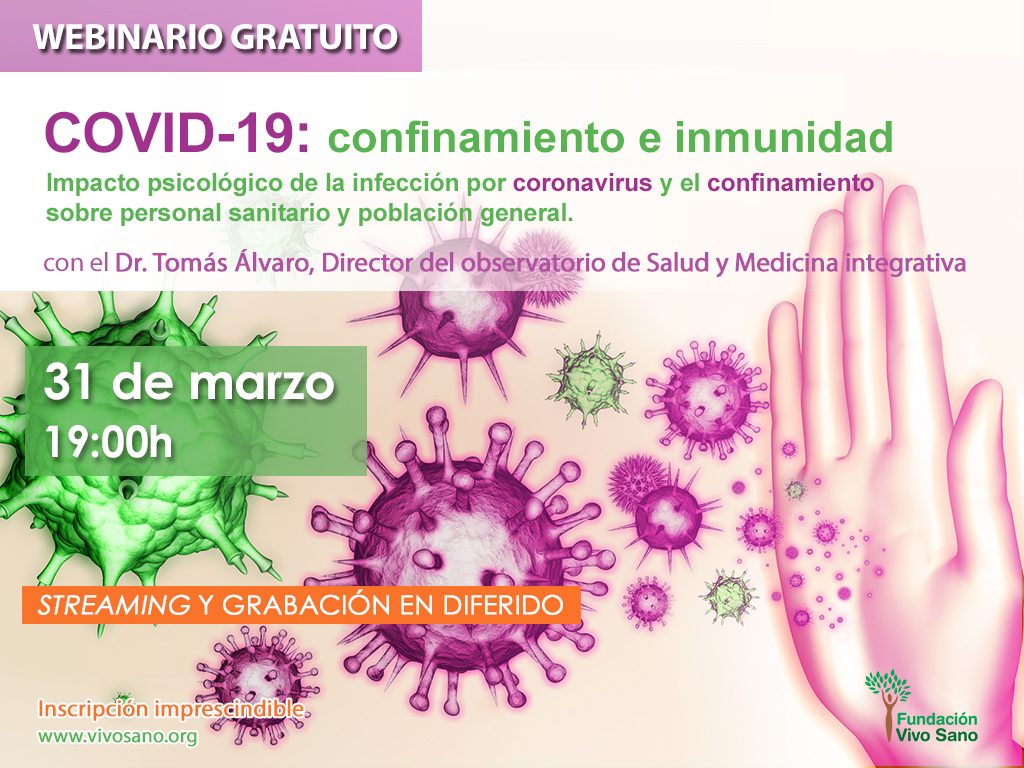 COVID-19, confinamiento e inmunidad: webinario del director del Observatorio