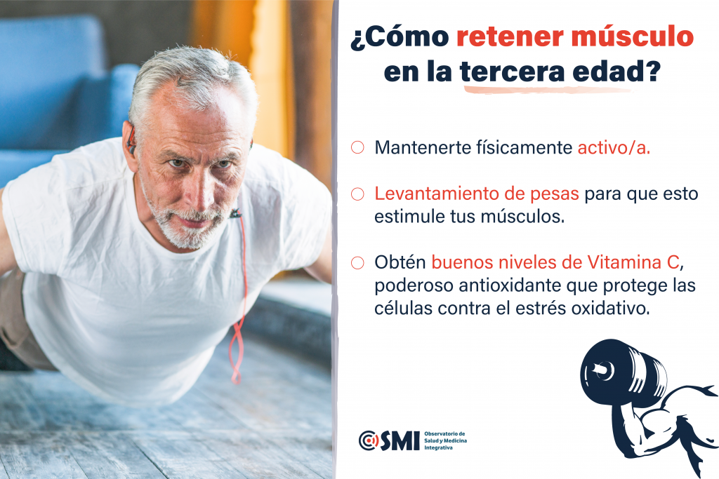 ¿Es posible retener músculo en la tercera edad?