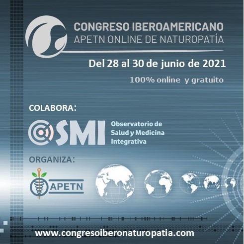 I Congreso Iberoamericano APETN online de Naturopatía